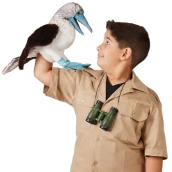 Full Body Blue-Footed Booby Puppet by Folkmanis Puppets