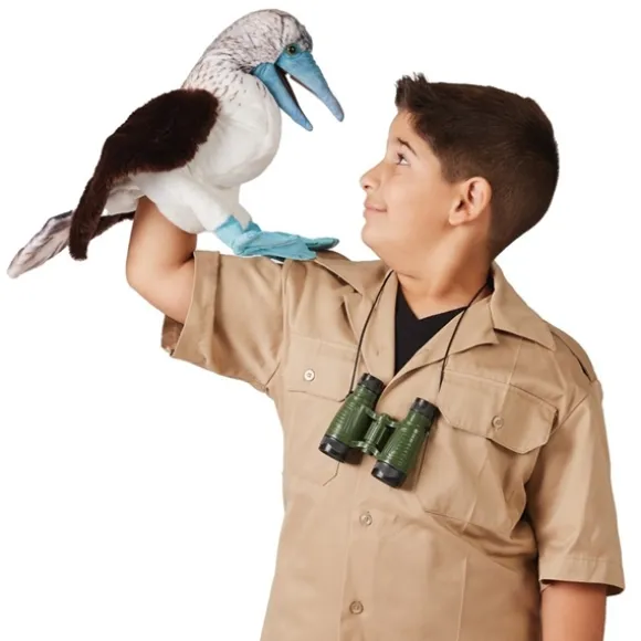 Full Body Blue-Footed Booby Puppet by Folkmanis Puppets