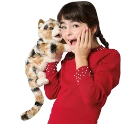 Full Body Calico Cat Puppet by Folkmanis Puppets
