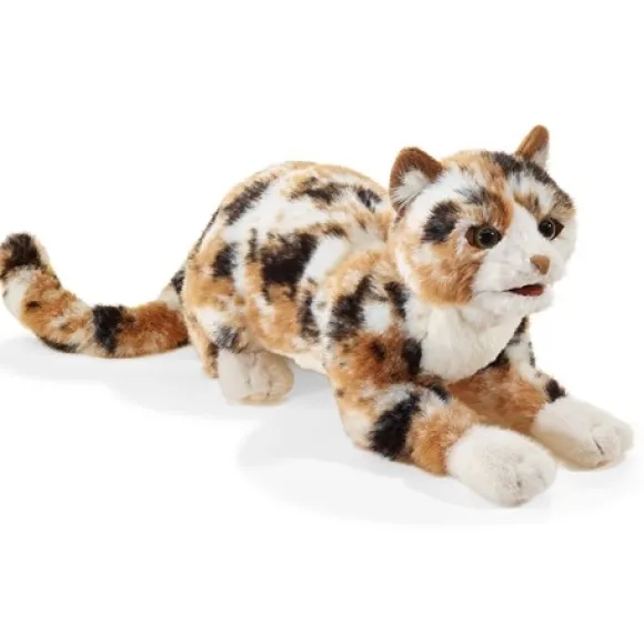 Full Body Calico Cat Puppet by Folkmanis Puppets