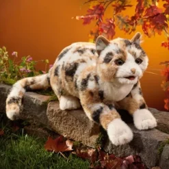 Full Body Calico Cat Puppet by Folkmanis Puppets