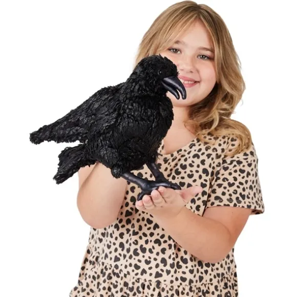 Full Body Crow Puppet by Folkmanis Puppets