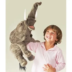 Full Body Elephant Puppet by Folkmanis Puppets