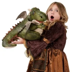 Full Body Friendly Dragon Puppet by Folkmanis Puppets