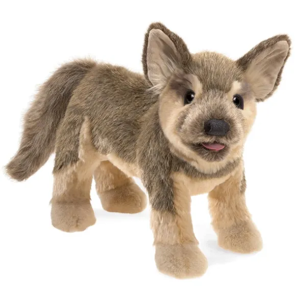 Full Body German Shepherd Puppy Puppet by Folkmanis Puppets