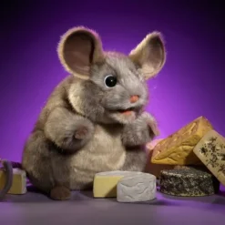 Full Body Gray Mouse by Folkmanis Puppets