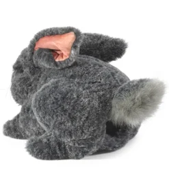 Full Body Gray Rabbit Puppet by Folkmanis Puppets