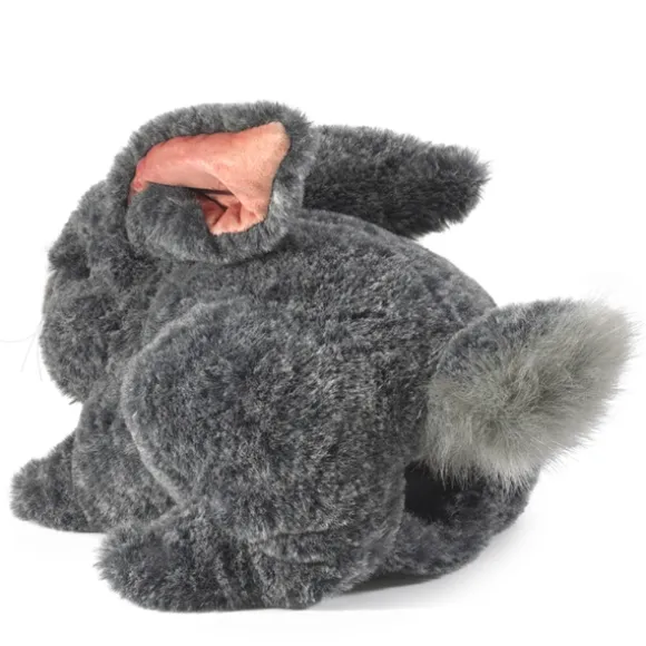 Full Body Gray Rabbit Puppet by Folkmanis Puppets