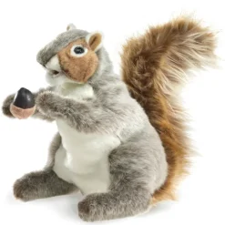 Full Body Gray Squirrel Puppet by Folkmanis Puppets