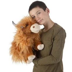 Full Body Highland Cow Puppet by Folkmanis Puppets