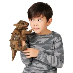 Full Body Horned Lizard Puppet by Folkmanis Puppets