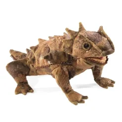 Full Body Horned Lizard Puppet by Folkmanis Puppets
