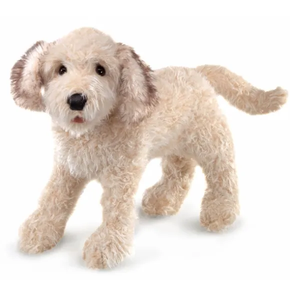 Full Body Labradoodle Puppet by Folkmanis Puppets