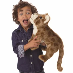 Full Body Lion Cub Puppet by Folkmanis Puppets