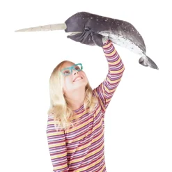 Full Body Narwhal Puppet by Folkmanis Puppets