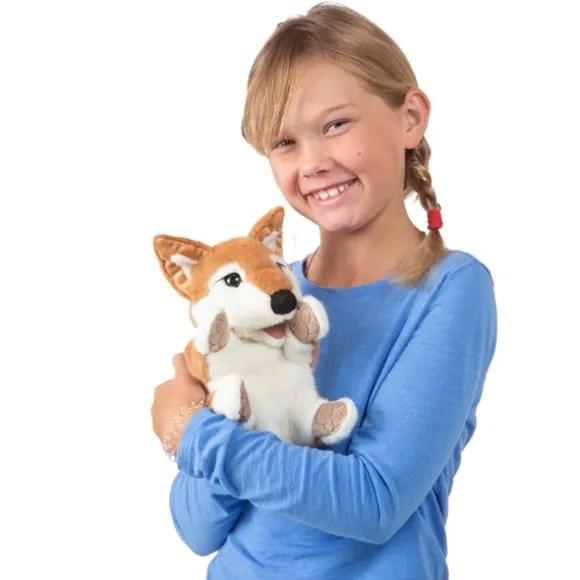 Full Body Shiba Inu Puppy Puppet by Folkmanis Puppets