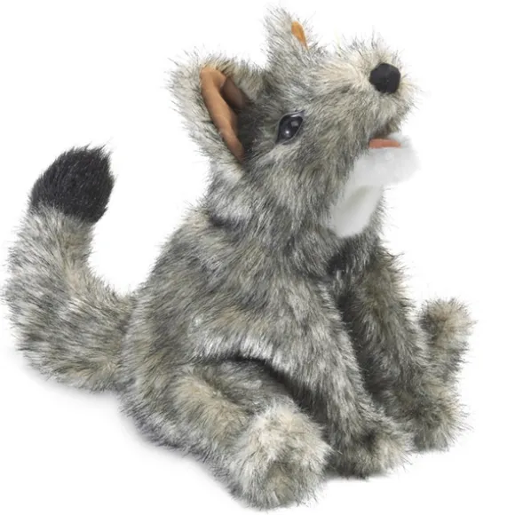 Full Body Small Coyote Puppet by Folkmanis Puppets