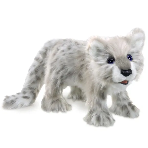 Full Body Snow Leopard Cub Puppet by Folkmanis Puppets