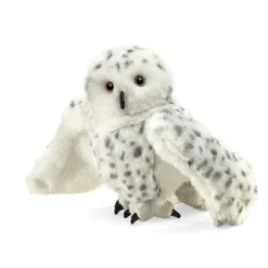 Full Body Snowy Owl Puppet by Folkmanis Puppets