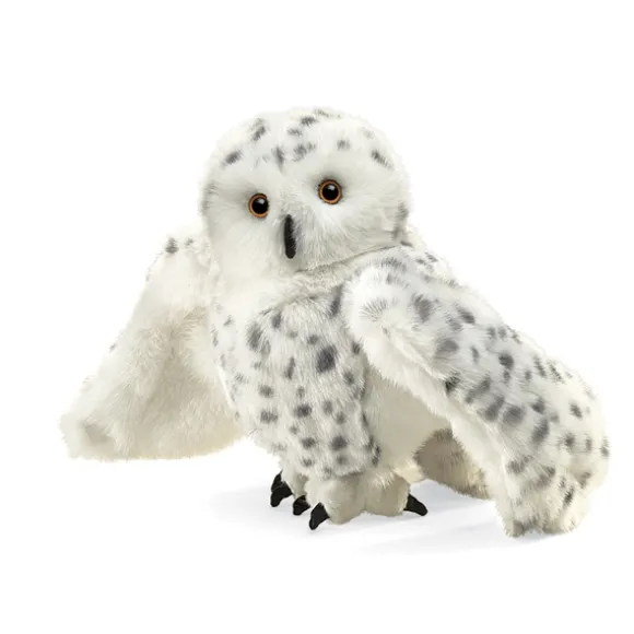 Full Body Snowy Owl Puppet by Folkmanis Puppets