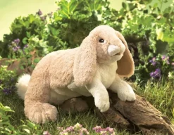 Full Body Tan Bunny Puppet by Folkmanis Puppets
