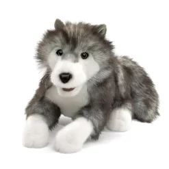 Full Body Timber Wolf Puppet by Folkmanis Puppets
