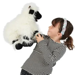 Full Body Valais Blacknose Sheep Puppet by Folkmanis Puppets