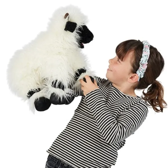 Full Body Valais Blacknose Sheep Puppet by Folkmanis Puppets