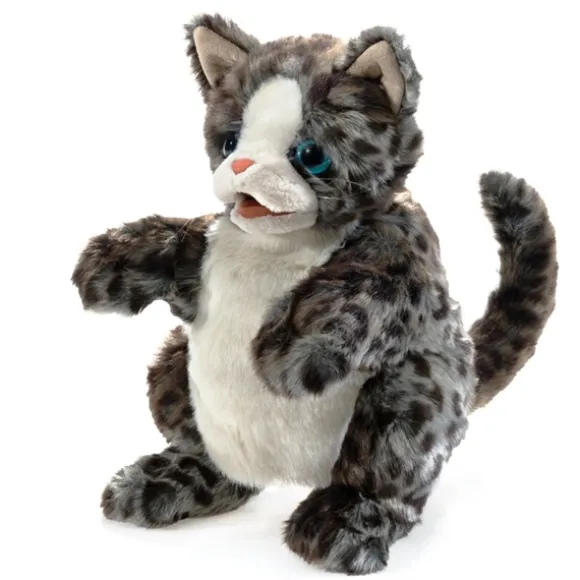 Full Body Wildcat Kitten Puppet by Folkmanis Puppets