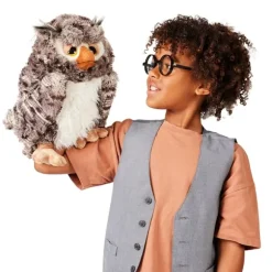 Full Body Wise Owl Puppet by Folkmanis Puppets