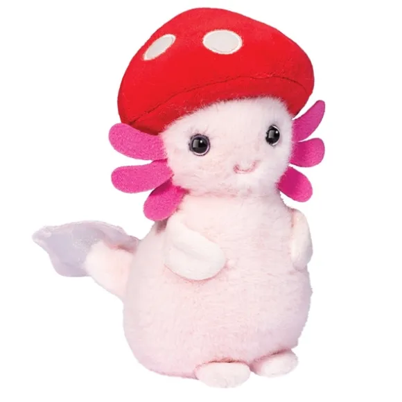 Funglotl Plush Axolotl Mushroom Macaroon by Douglas