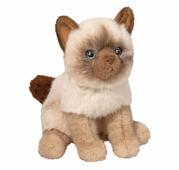 Fu the 12 Inch Floppy Plush Siamese Cat by Douglas