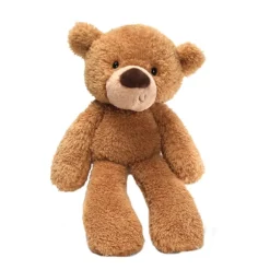 Fuzzy Tan Teddy Bear Stuffed Animal by Gund