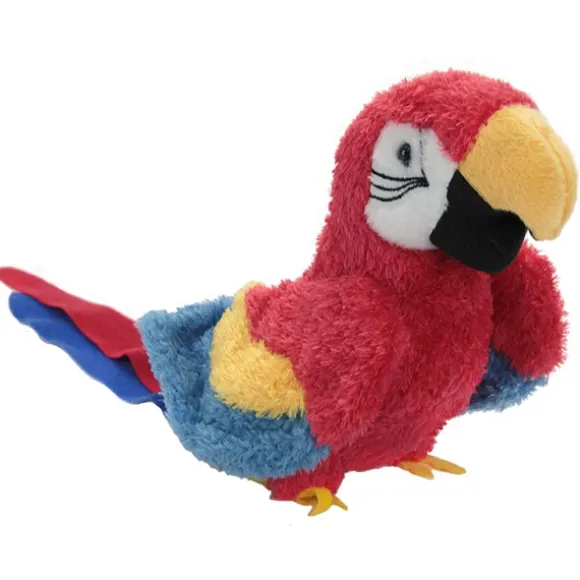 Gabby the Red Plush Parrot by Douglas
