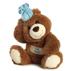 Get Well Teddy Bear with Bandage by Aurora