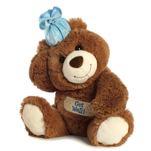 Get Well Teddy Bear with Bandage by Aurora