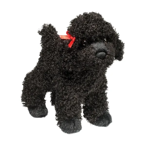 Gigi the Little Plush Black Poodle by Douglas