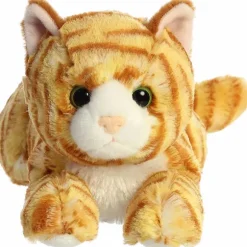 Ginger the Plush Orange Tabby Cat Flopsie by Aurora