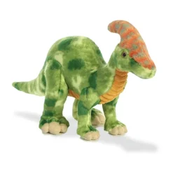 Green Parasaurolophus Stuffed Animal by Aurora