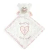 Guardian Angel Baby Safe Plush Pink Bear Blankie by Demdaco
