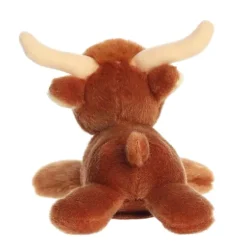 Haddow the Stuffed Highland Cow Magnetic Shoulderkins Plush by Aurora