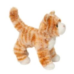Hally the Little Plush Orange Striped Cat by Douglas