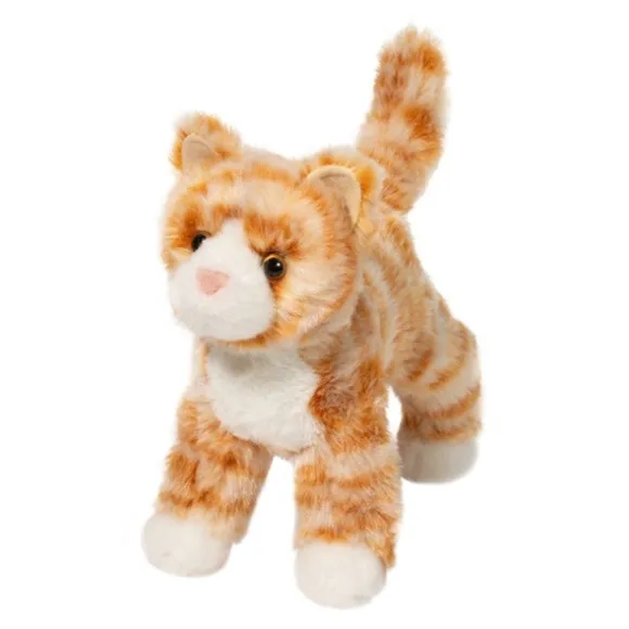 Hally the Little Plush Orange Striped Cat by Douglas