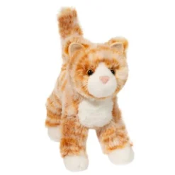 Hally the Little Plush Orange Striped Cat by Douglas