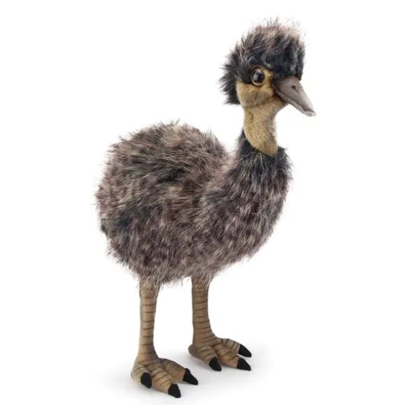 Handcrafted 15 Inch Lifelike Baby Emu Stuffed Animal by Hansa