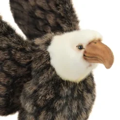 Handcrafted 27 Inch Lifelike Bald Eagle Stuffed Animal by Hansa