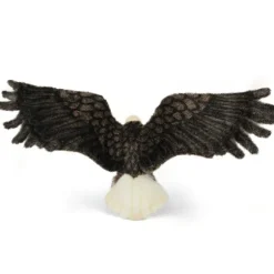 Handcrafted 27 Inch Lifelike Bald Eagle Stuffed Animal by Hansa