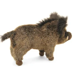 Handcrafted 12 Inch Lifelike Baby Wild Boar Stuffed Animal by Hansa