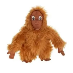 Handcrafted 10 Inch Lifelike Baby Orangutan Stuffed Animal by Hansa