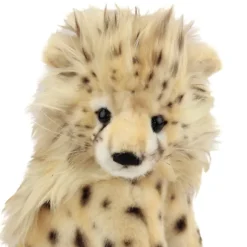Handcrafted 8 Inch Lifelike Baby Cheetah Stuffed Animal by Hansa